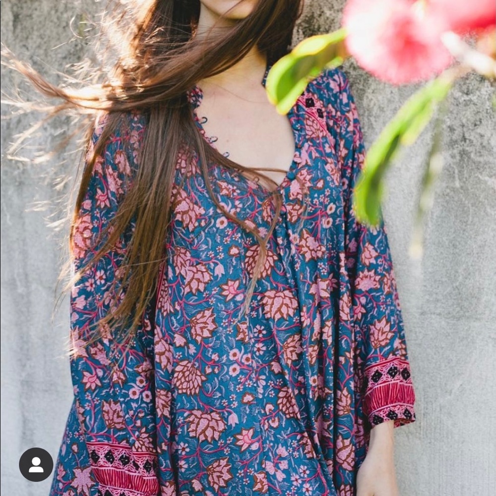 Natalie Martin Fiore Maxi Dress Size Large